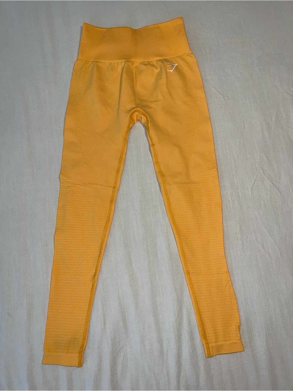 Gymshark yellow Seamless Leggings